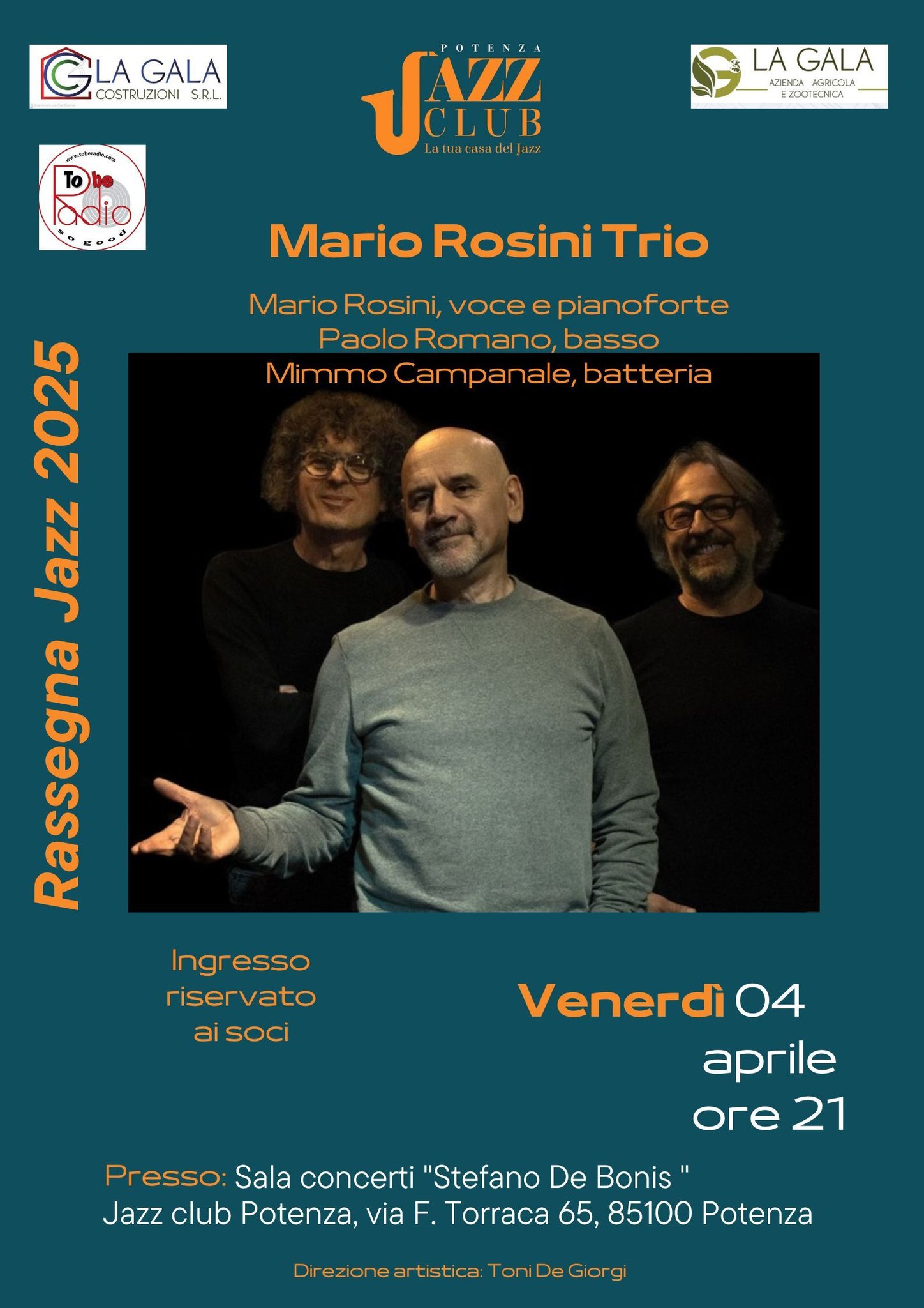 “vi invito al jazz club di potenza” –  mario rosini